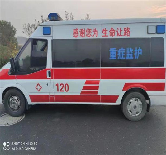 宁强救护车出租服务案例3
